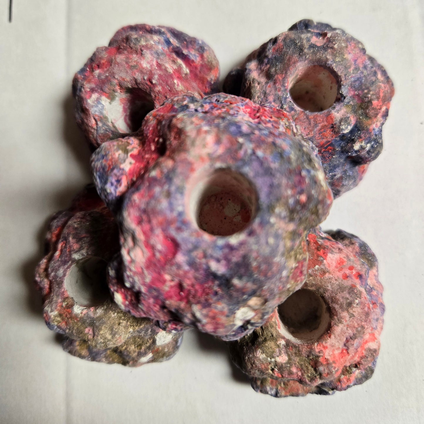 6-Pack EcoQuaria EcoRock Coral Frag Plug Holder/Mount