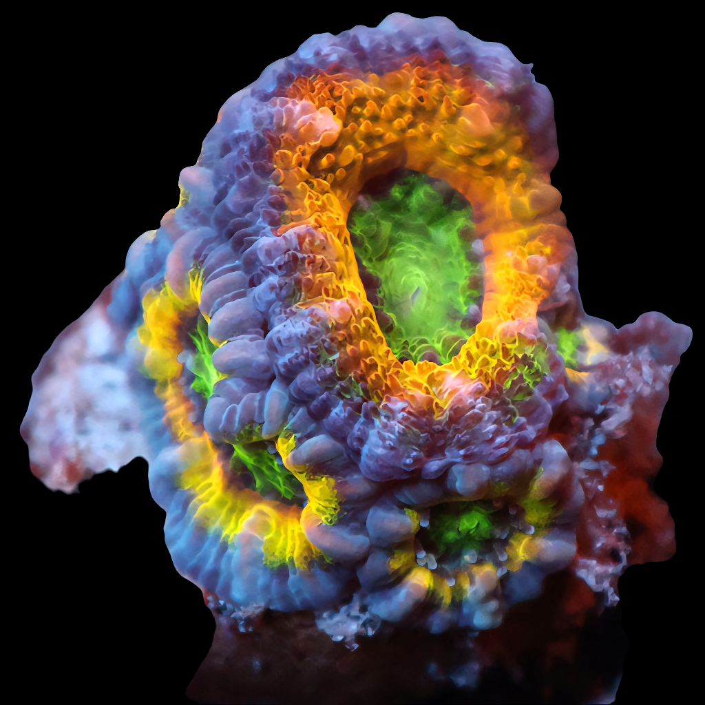 WYSIWYG Outburst Acan LPS Frag – Queen City Reefs