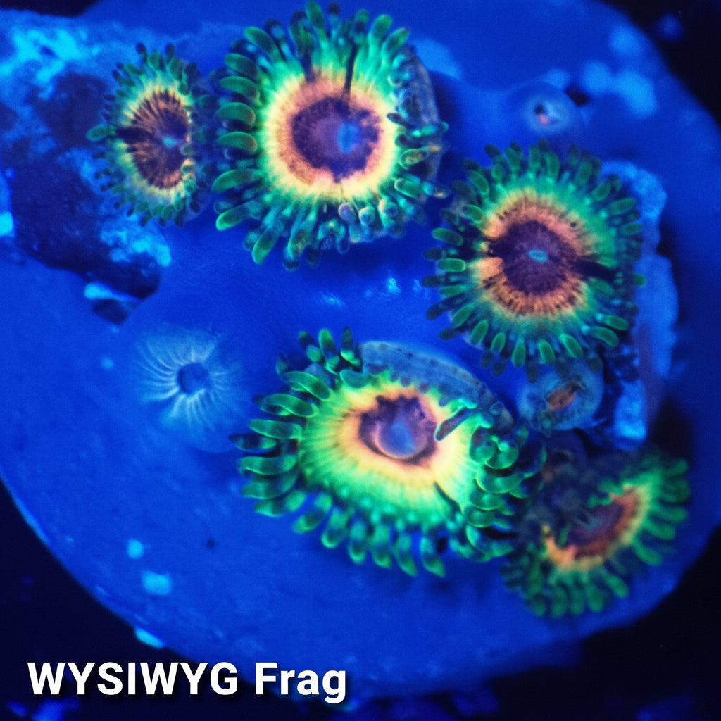 WYSIWYG Little Shop of Horror Zoanthids Frag (5P+)