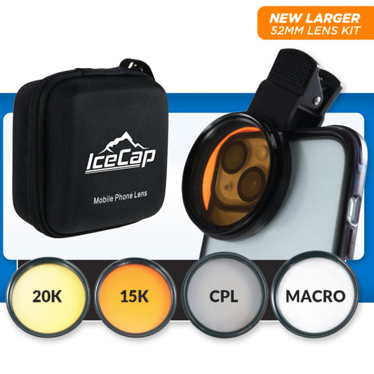 Mobile Phone Stackable Filter Lens Kit